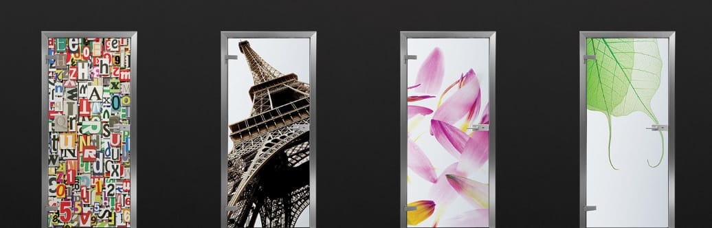 Sklenené dvere - rôzne motívy potlače | DoMo-GLASS
