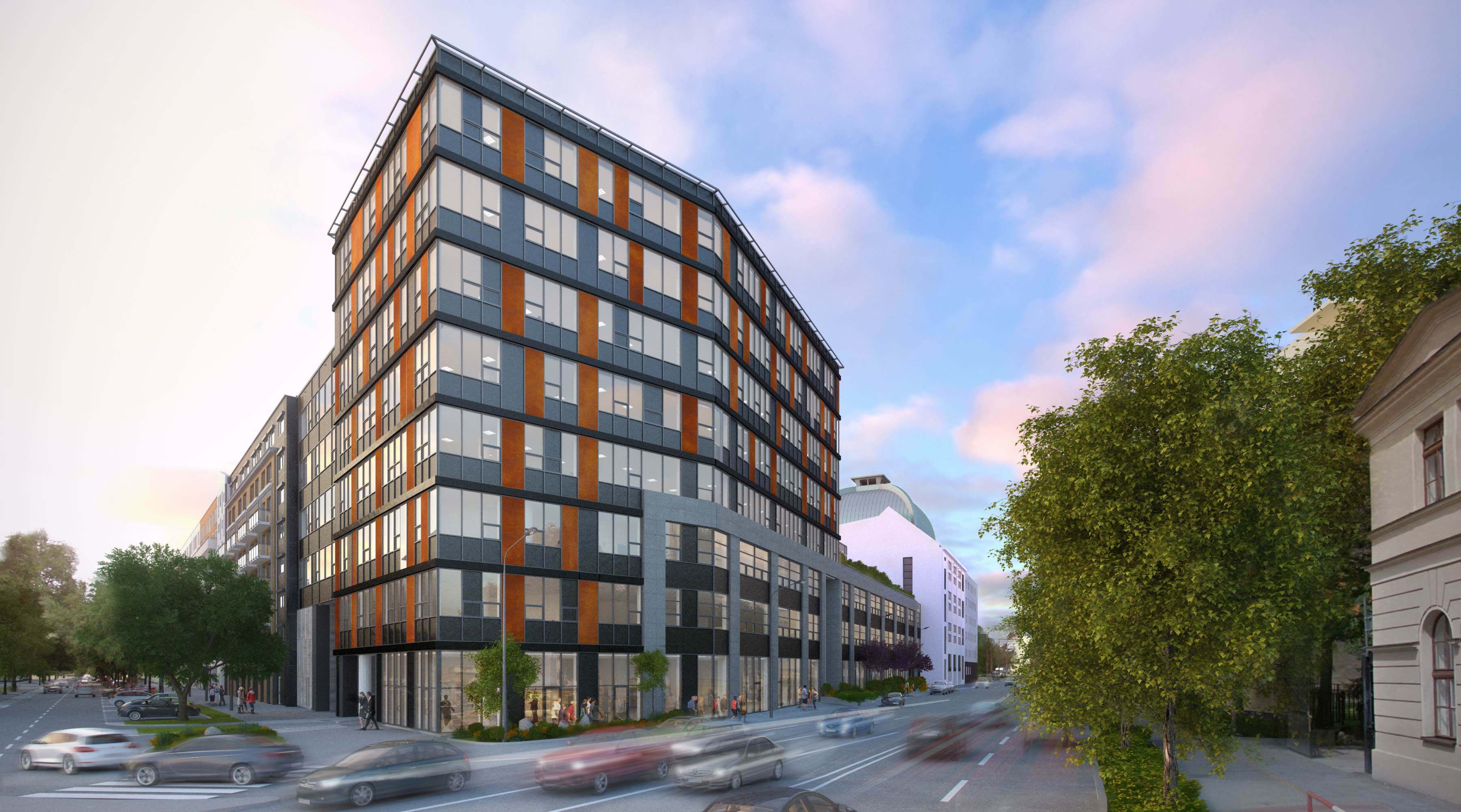 Vizuálizácia exteriéru projektu Stein2